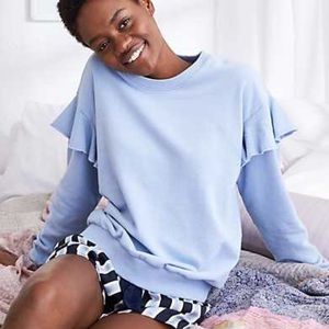 Aerie Women’s Ruffle Sleeve Sweatshirt